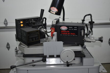 Sioux 2075 Valve Grinder Resurfacing Machine with Cabinet