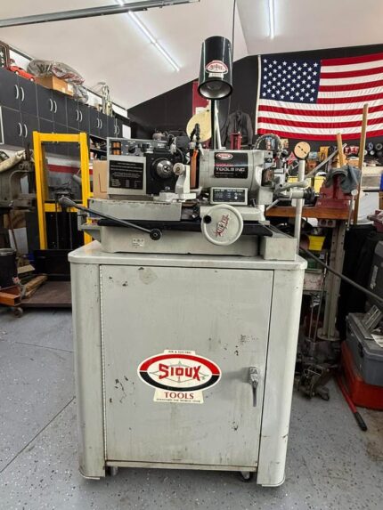 Sioux 2001 Valve Grinder Refacer grinding head rebuild sunnen van norman kwikway