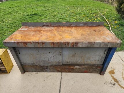 Heavy Duty Steel Equipto workbench steel work bench 6ft Chicago land