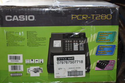 Casio PCR-T280 Electronic Cash Register W Thermal Print NEW in Box