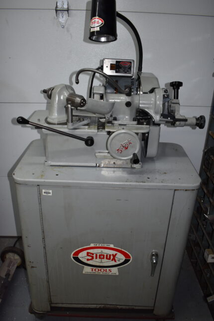 Sioux 6024 Valve Face Grinder Grinding Machine Cabinet  Engine Machine Shop