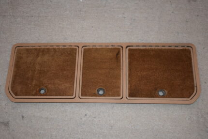 1978 Early 1979 Chevy Corvette C3 Rear 3-Door Storage Compartment Assembly Tan